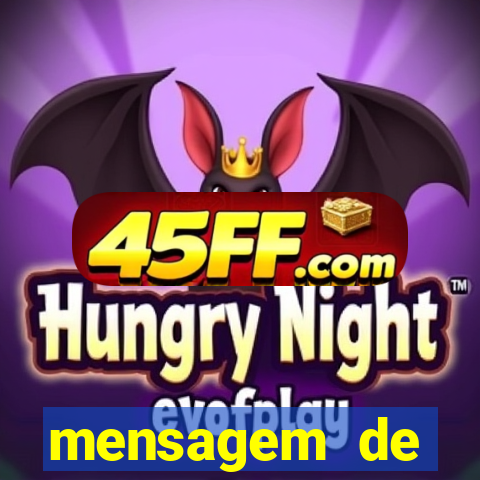mensagem de agradecimento a equipe